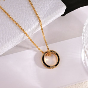 Di.ooor Black Fashion Necklaces