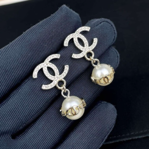 Cha.nmel Earrings Tone Chain