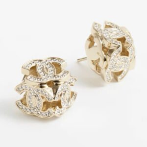 Cha.nel stud earrings